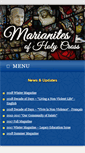 Mobile Screenshot of marianites.org