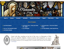 Tablet Screenshot of marianites.org